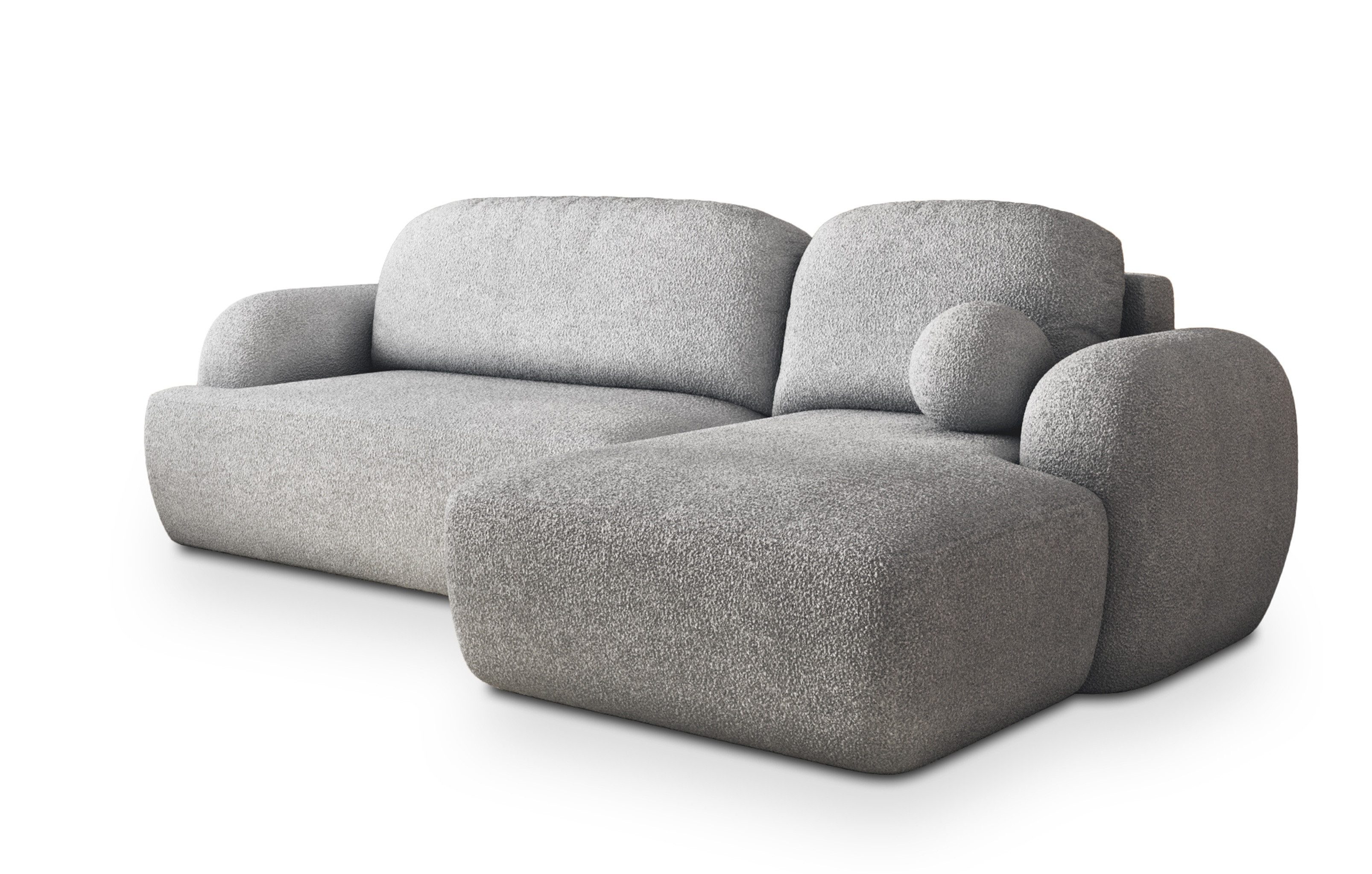 Masseno Ecksofa MODENZA mit Schlaffunktion L-Form, Sofa mit Bettkasten günstig online kaufen