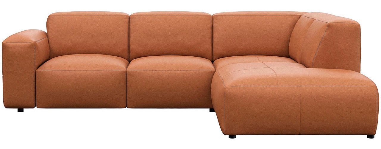 FLEXLUX Ecksofa Lucera, super Sitzkomfort durch Kaltschaum im Sitz, L-Form, modern & anschmiegsam, Designsofa, modernes skandinavisches Design
