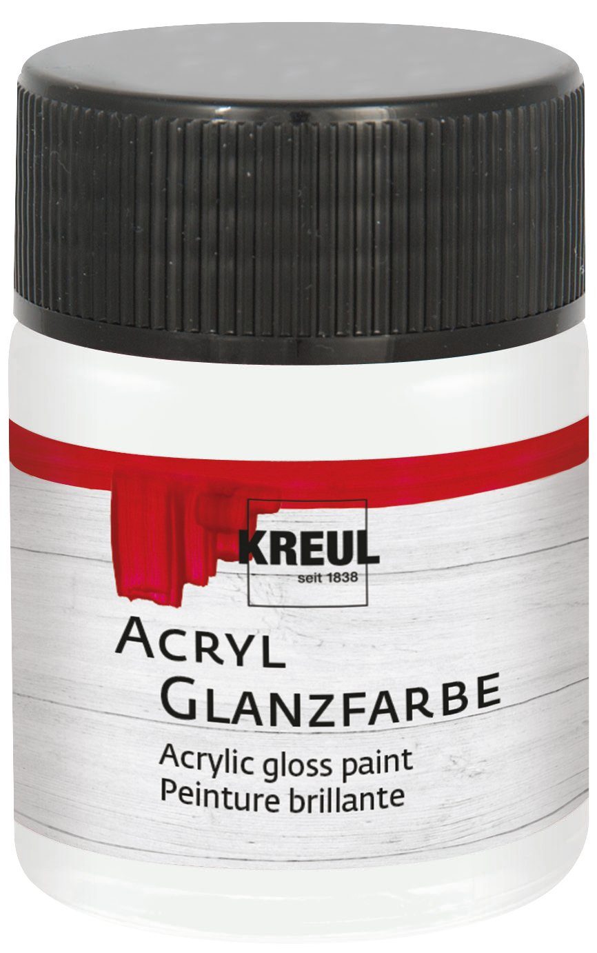 Kreul Bastelfarbe, 50 ml Weiß