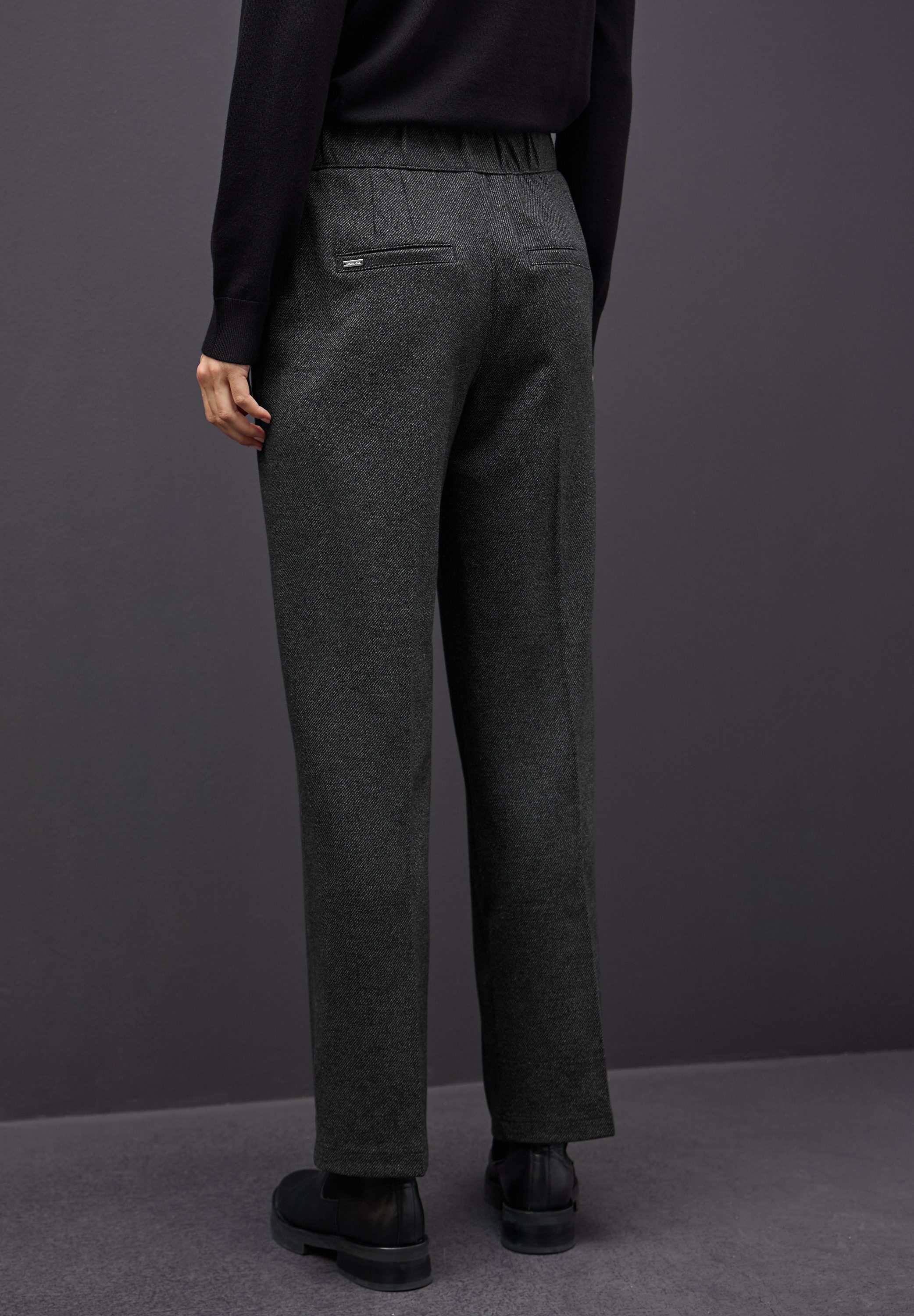 STREET ONE Webhose mit elastischem Bund günstig online kaufen