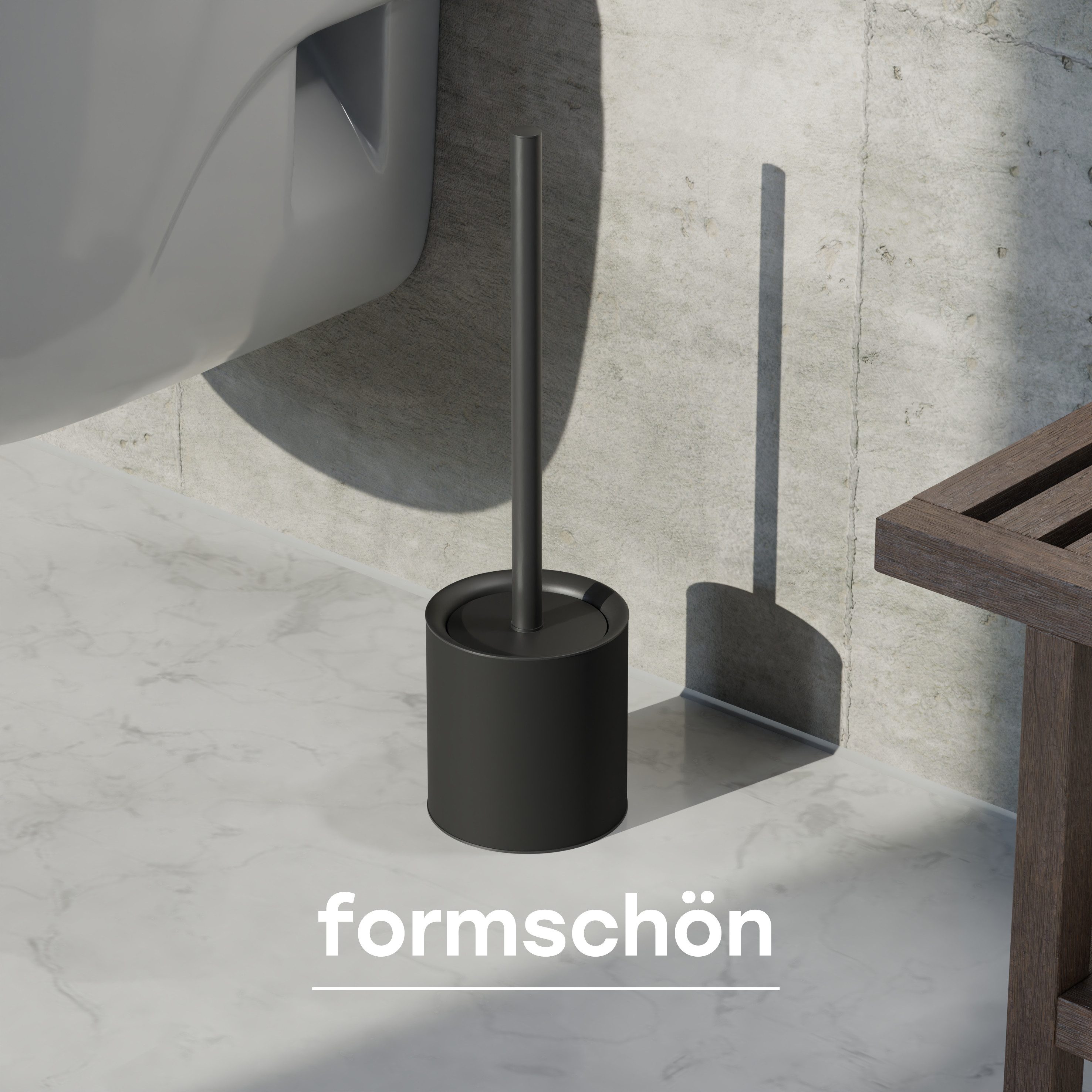 SAVEGA WC-Reinigungsbürste SAVEGA - Klobürste Silikon Edelstahl, Gästewc, Toiletten, Badezimmer, (Packung, 2-tlg), hygienische Silikonborsten, schnelltrocknend,wasserabweisend