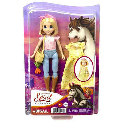 Mattel® Anziehpuppe Mattel GXF19 - DreamWorks - Spirit - Puppe mit Zubehör, Abigail