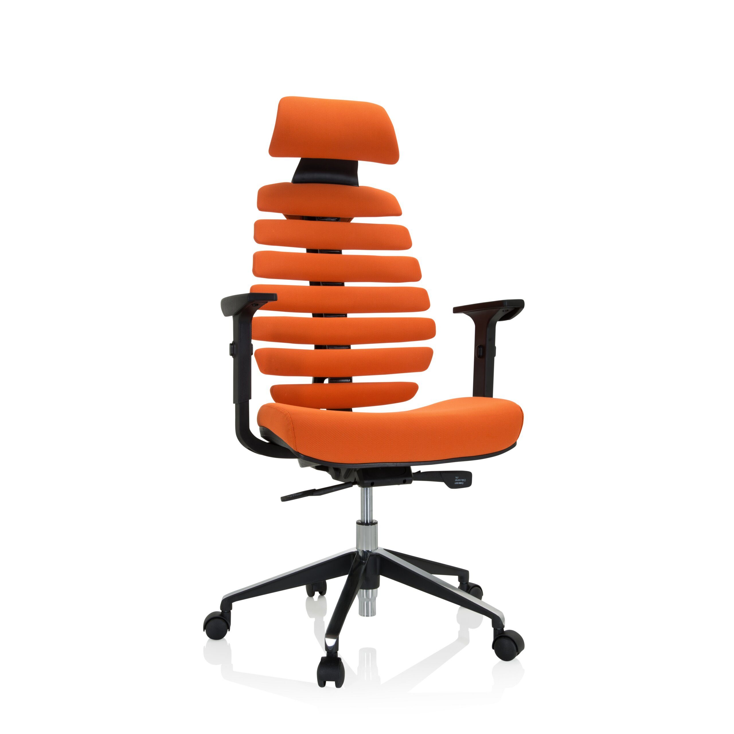 hjh OFFICE Drehstuhl Profi Bürostuhl Ergo Line Ii Pro Stoff (1 St), Ergonomischer Chefsessel, Schreibtischstuhl höhenverstellbar
