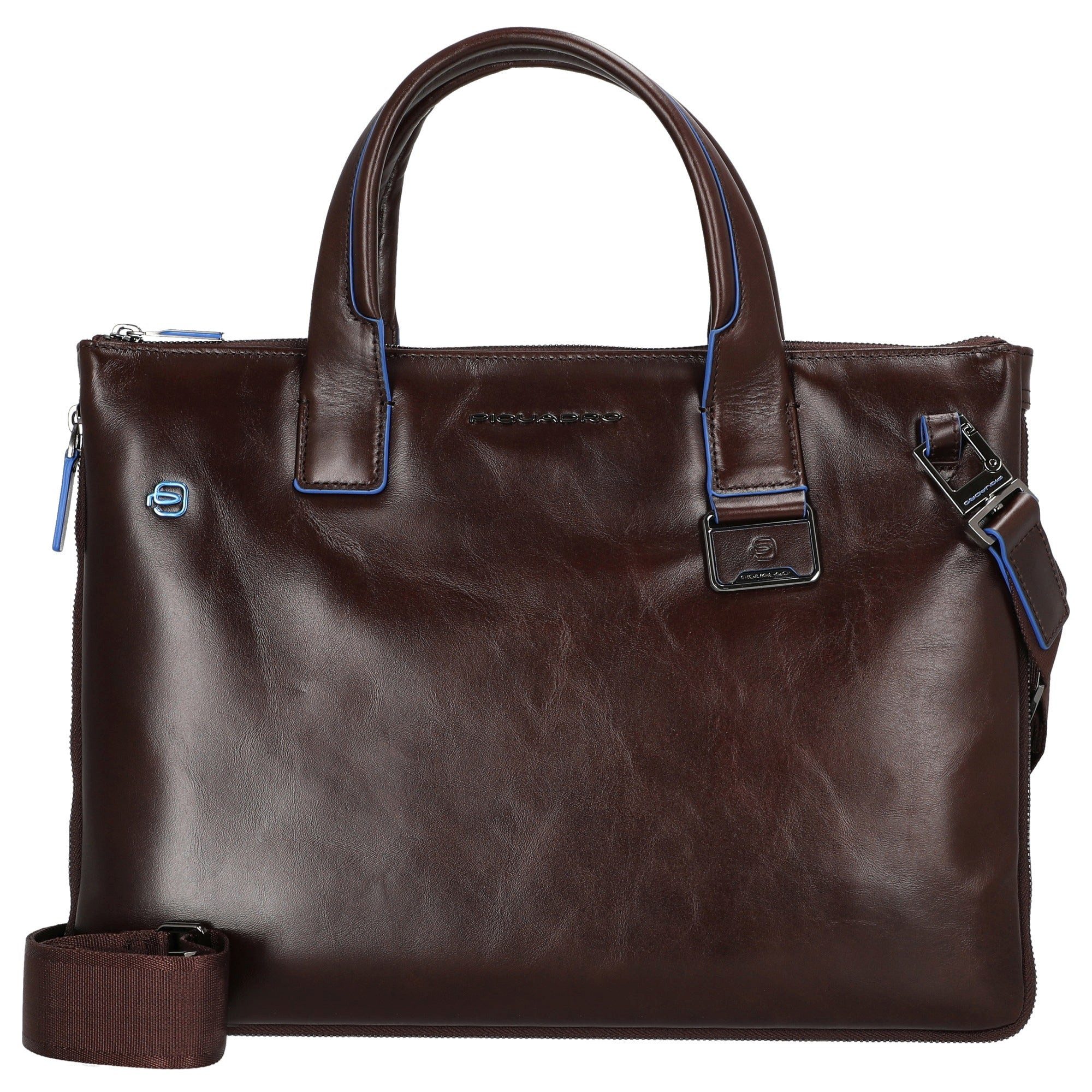 Piquadro Laptoptasche Blue Square - Laptoptasche 14" 37 cm (mahogany)