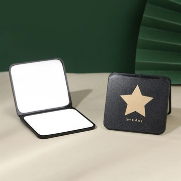 Lubgitsr Taschenspiegel Taschenspiegel, Taschenspiegel Klappbar Mini Schminkspiegel (1-St)
