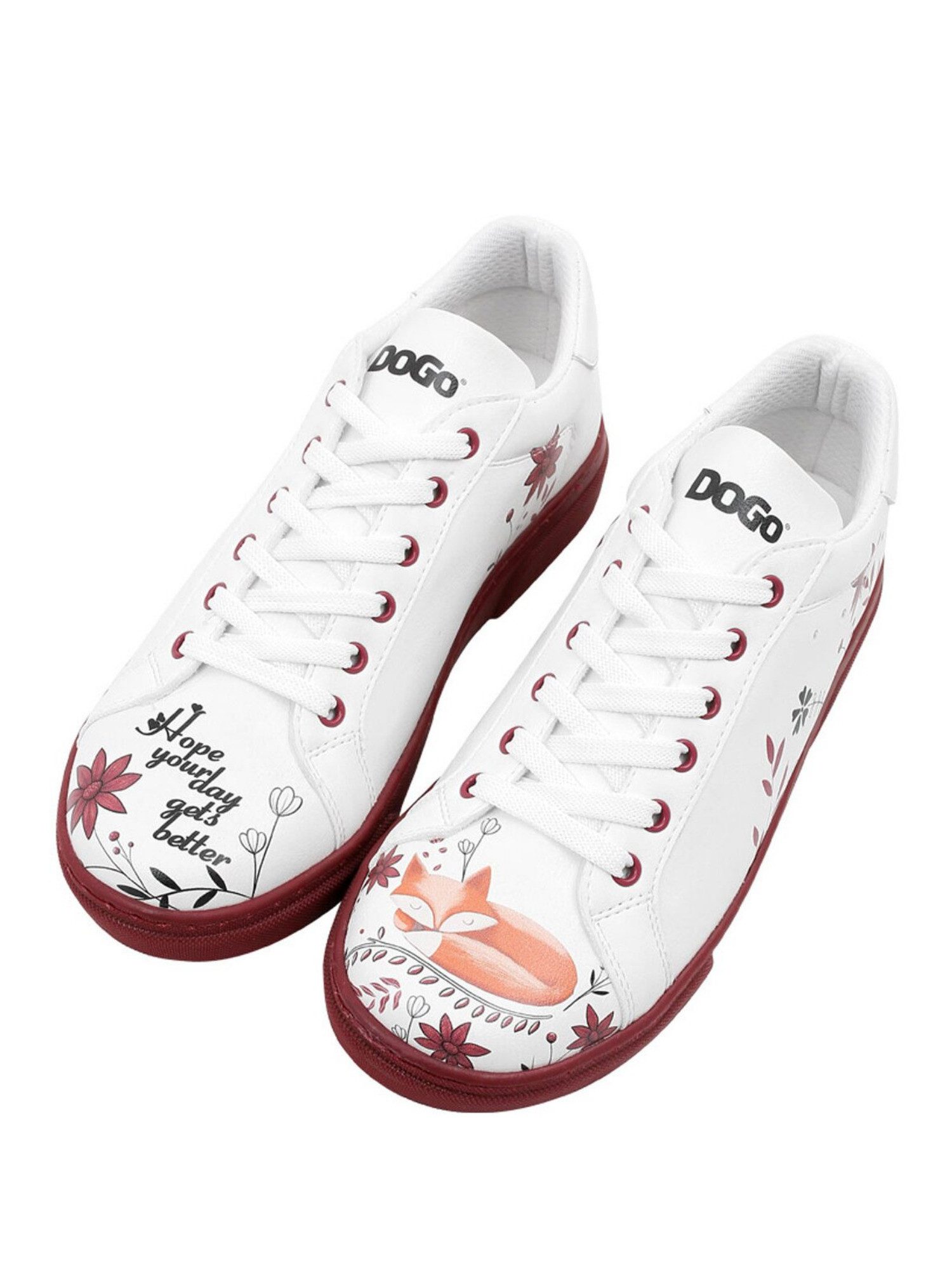 DOGO Ace Low-Top Sneaker Life Goes On Damen Sneaker, Ace Low-Top Sneaker Handgefertigt