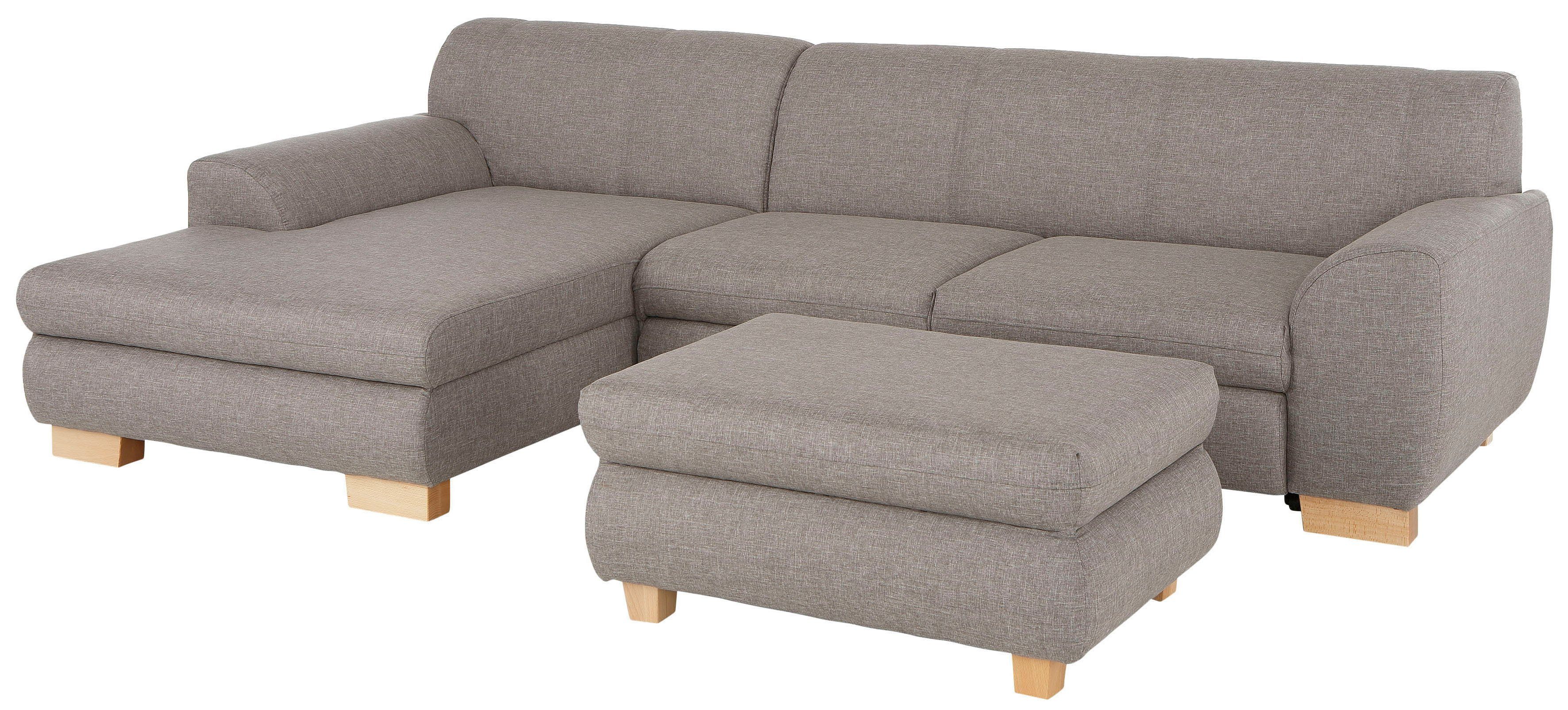 Bettfunktion Melrose/Struktur, Ecksofa Nika, oder affaire fein mit Home Struktur Polsterecke,