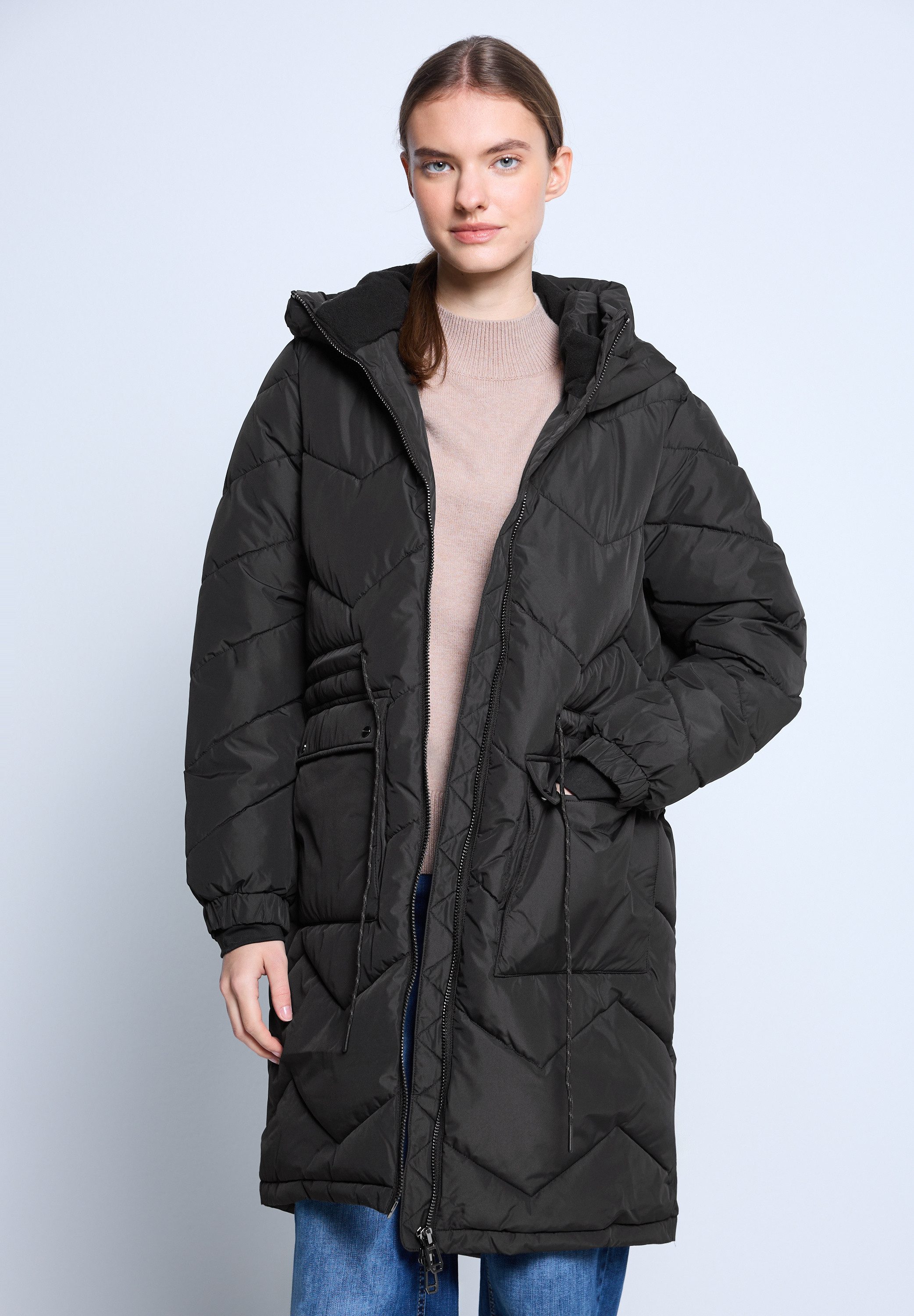 STREET ONE STUDIO Steppjacke mit Kapuze günstig online kaufen