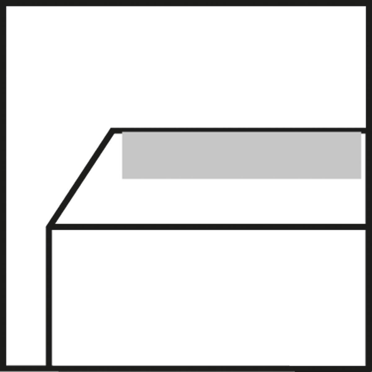 Soennecken Briefumschlag Kuvertierhülle Lettersafe 9212 114x229mm nk mF ws 1.000 St./Pack.