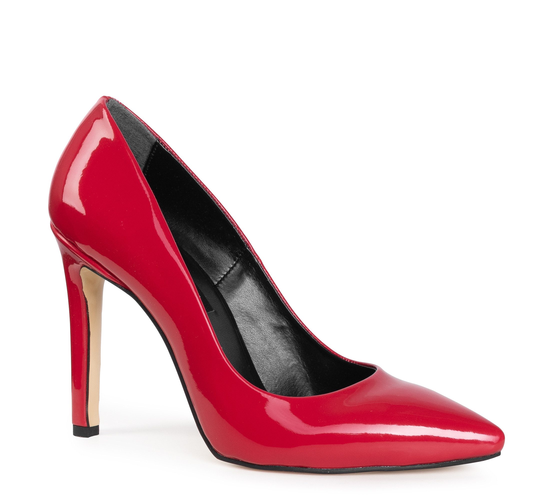 Lucia rot lack High-Heel-Pumps