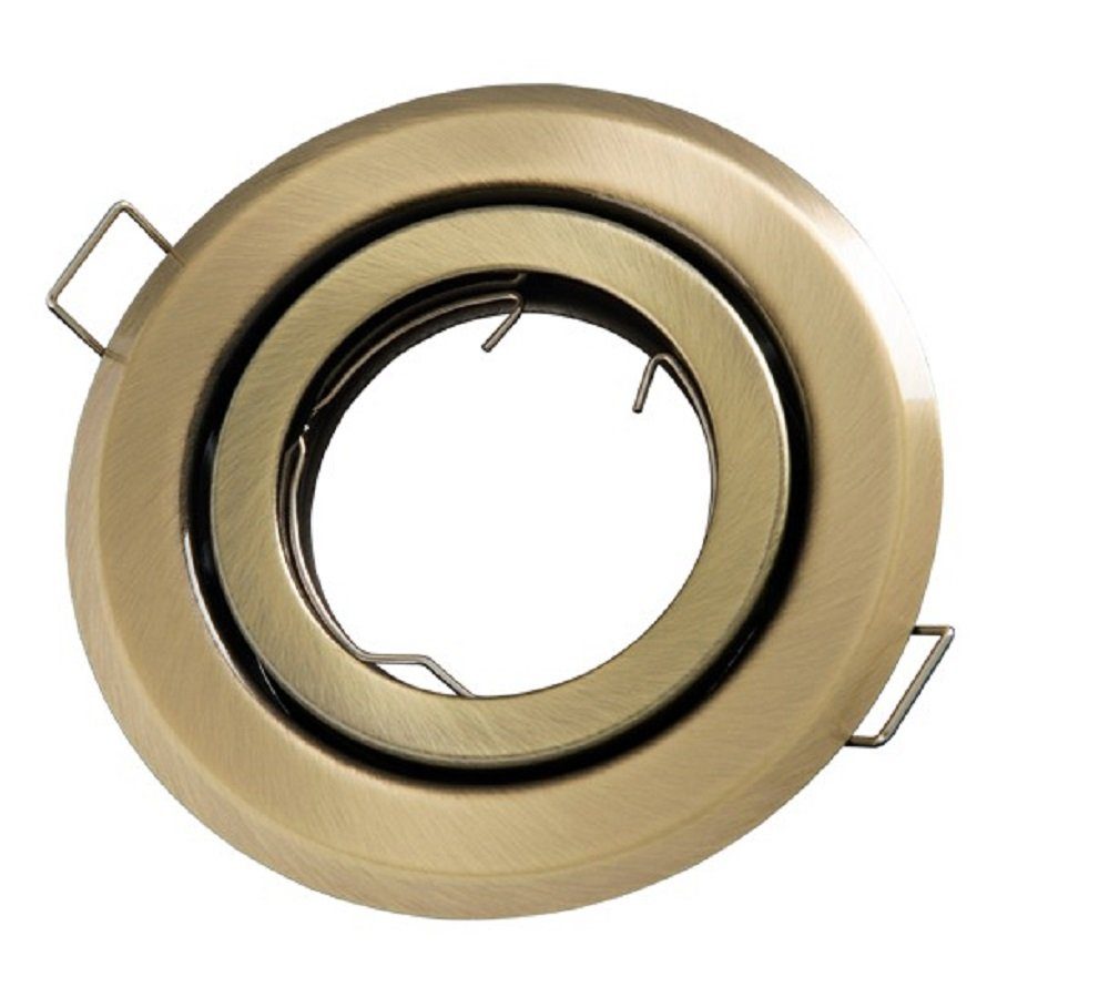 LED-Line LED Einbaustrahler GU10 Einbaurahmen Rund günstig online kaufen