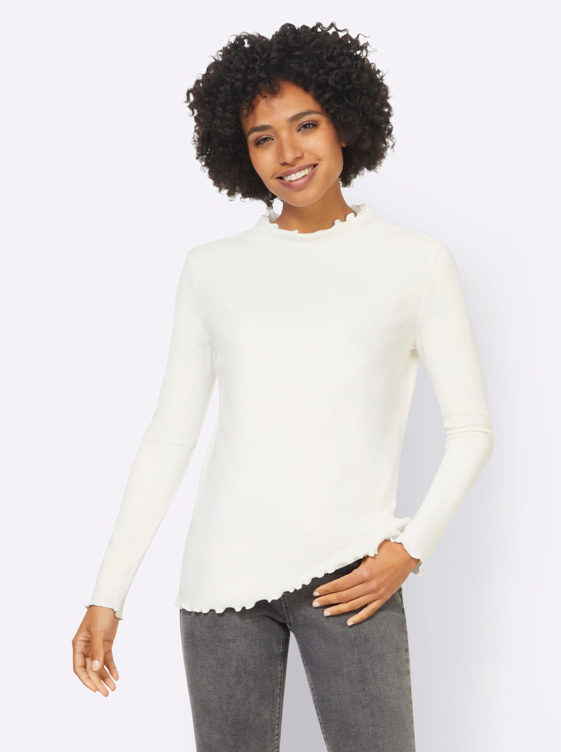 heine T-Shirt Langarmshirt . günstig online kaufen