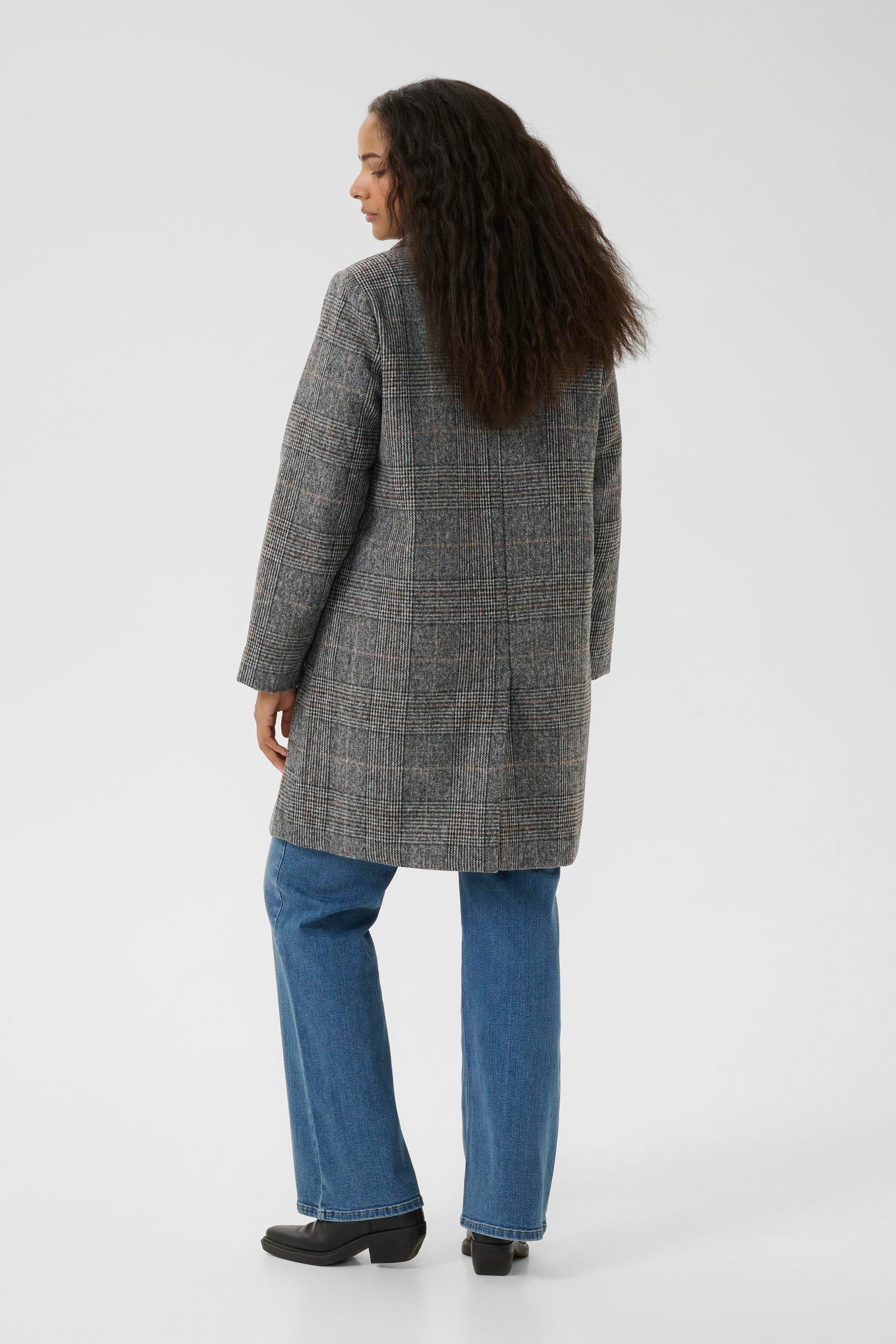 KAFFE Curve Wintermantel Jacke KCvianna Große Größen