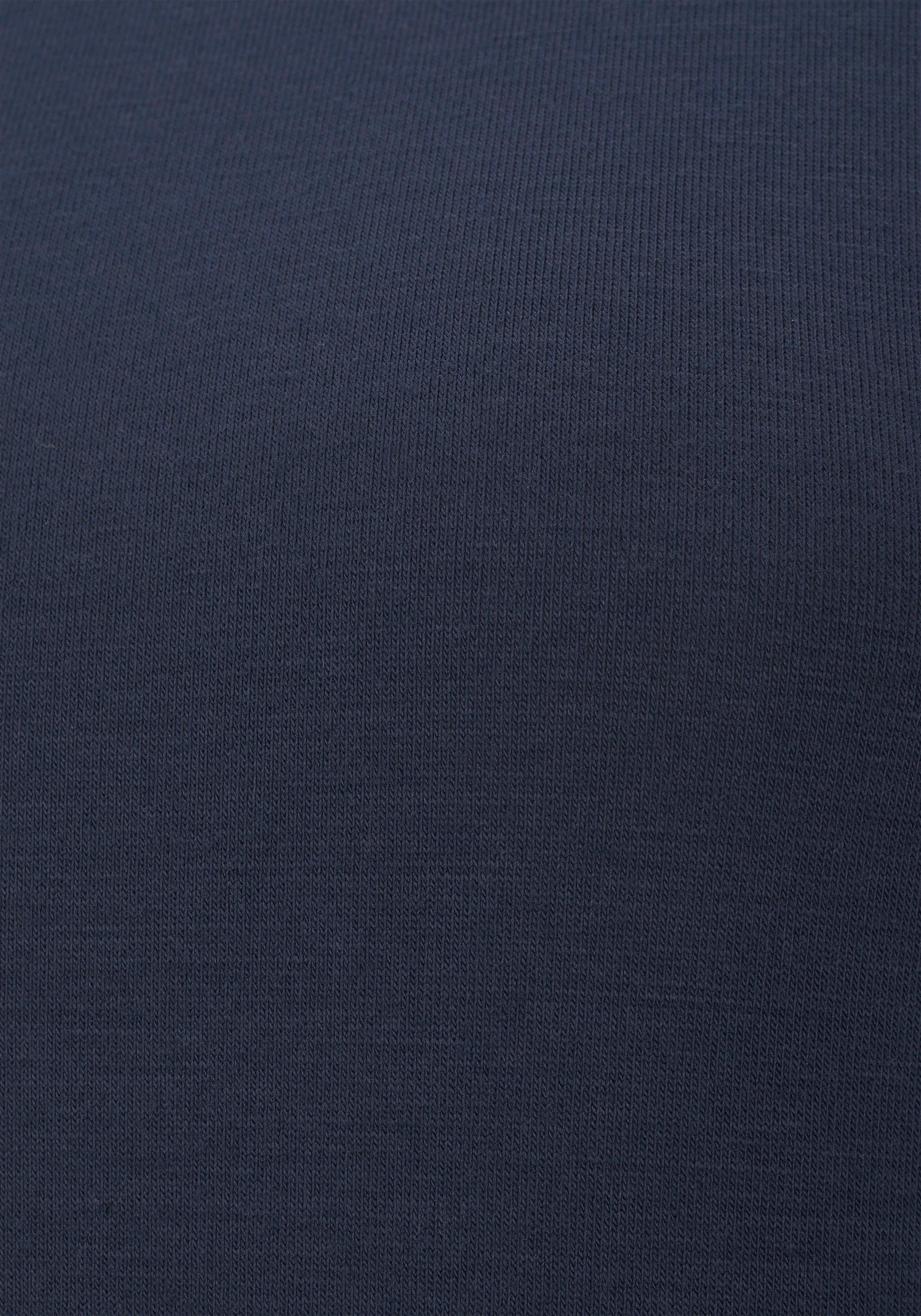 LASCANA Nachthemd mit blau Spitzenärmeln
