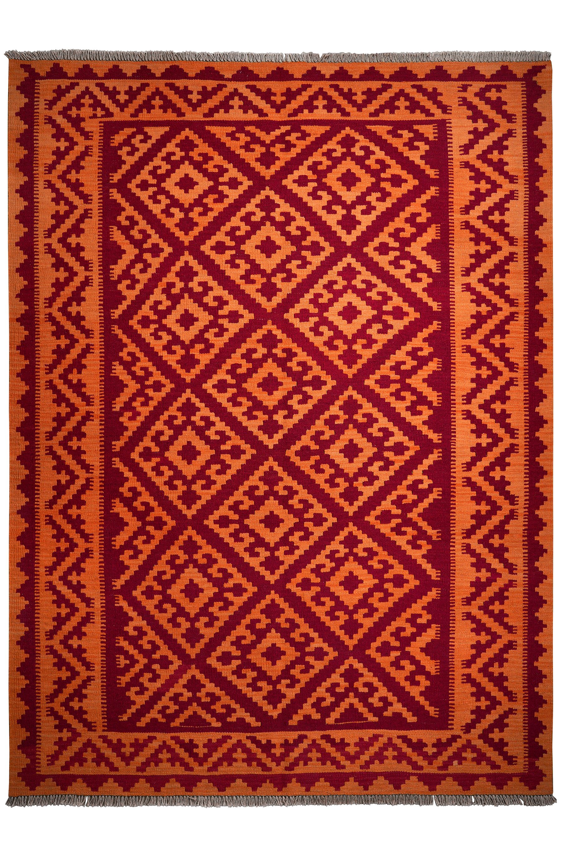 Rugtales Teppich Kelim Gashgai 248x183cm, Rechteck, Handgemachtes Unikat, nachhaltig und fair gefertigt