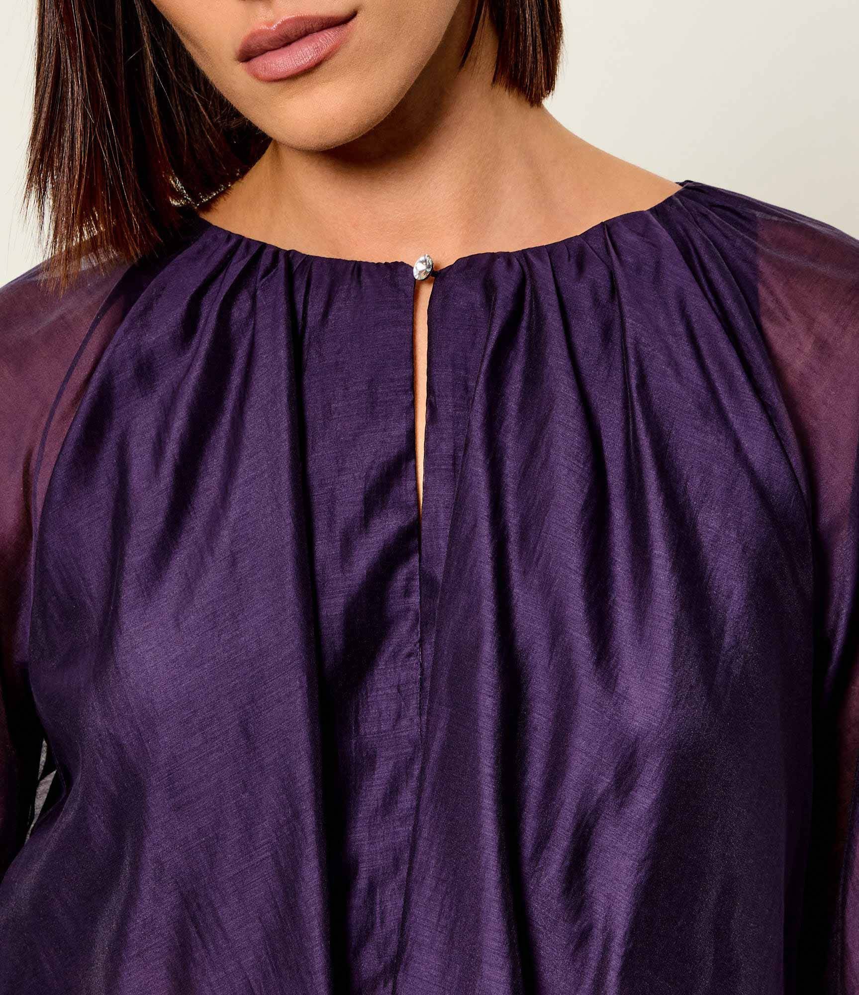 Liu Jo Langarmbluse - Bluse - Bluse Damen - Damenbluse - Schlupfbluse - Bluse Damen elegan
