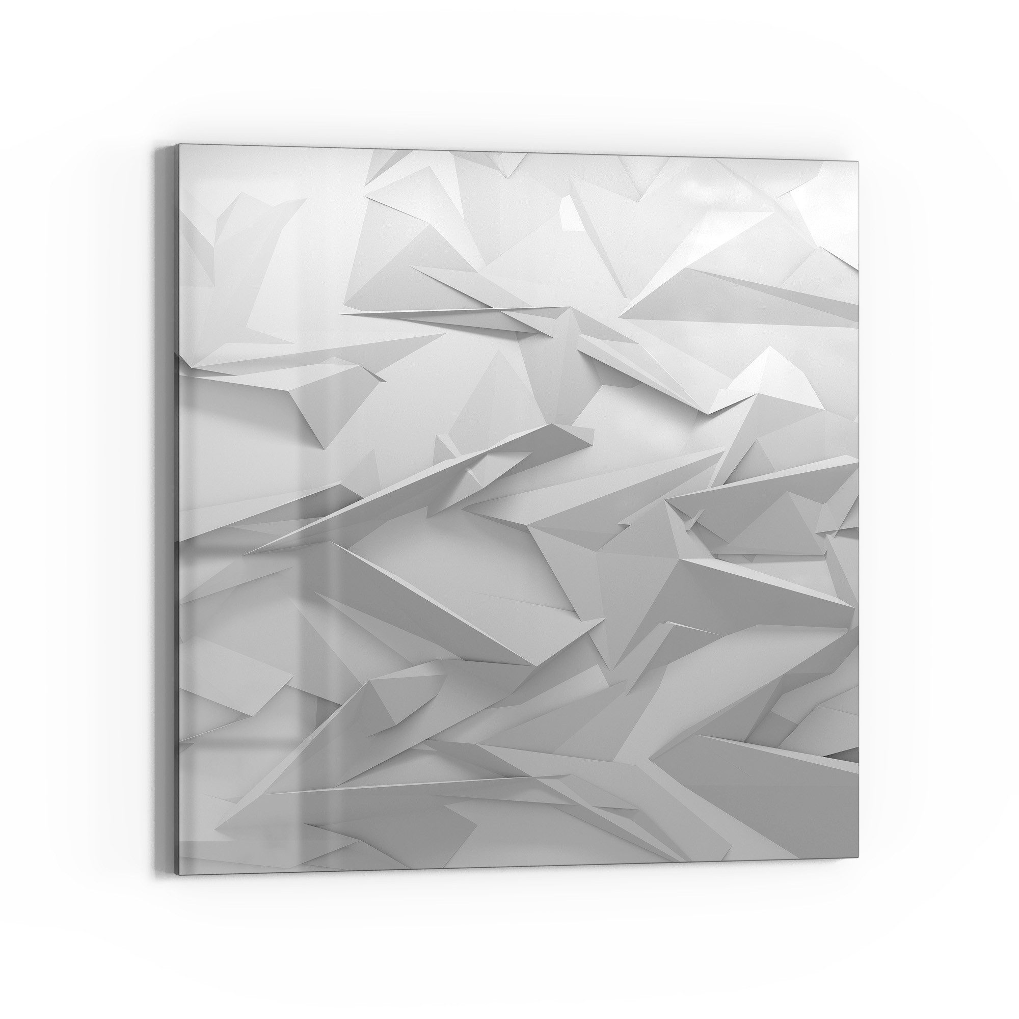 DEQORI Glasbild 'Geometrische Eleganz', 'Geometrische Eleganz', günstig online kaufen