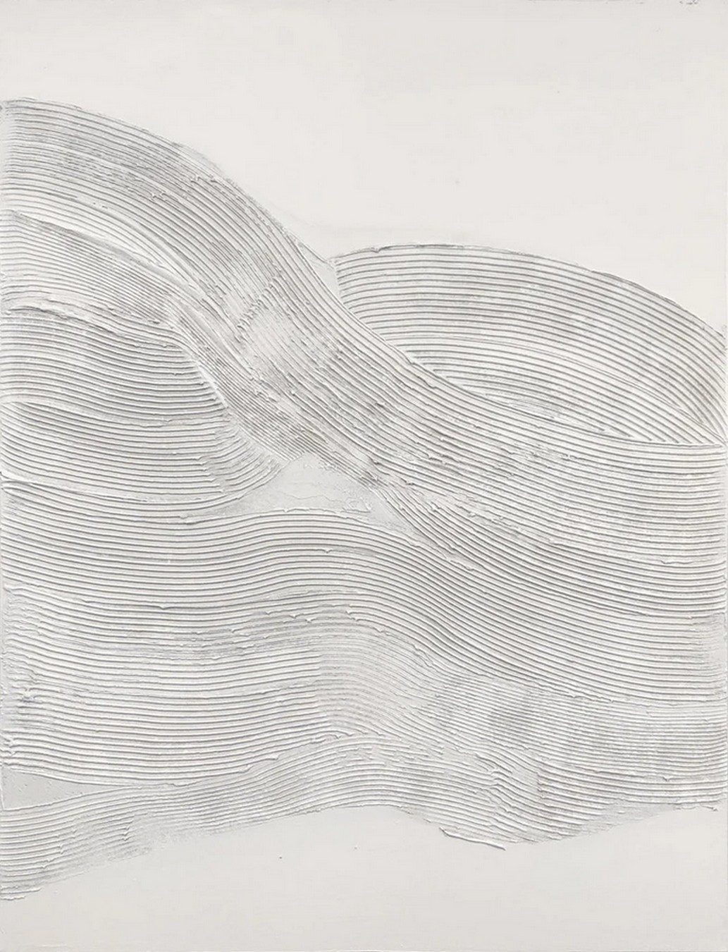 daslagerhaus living Kunstdruck Wandbild 'White Sculpture 2' 90x120cm, 'White Sculpture 2'