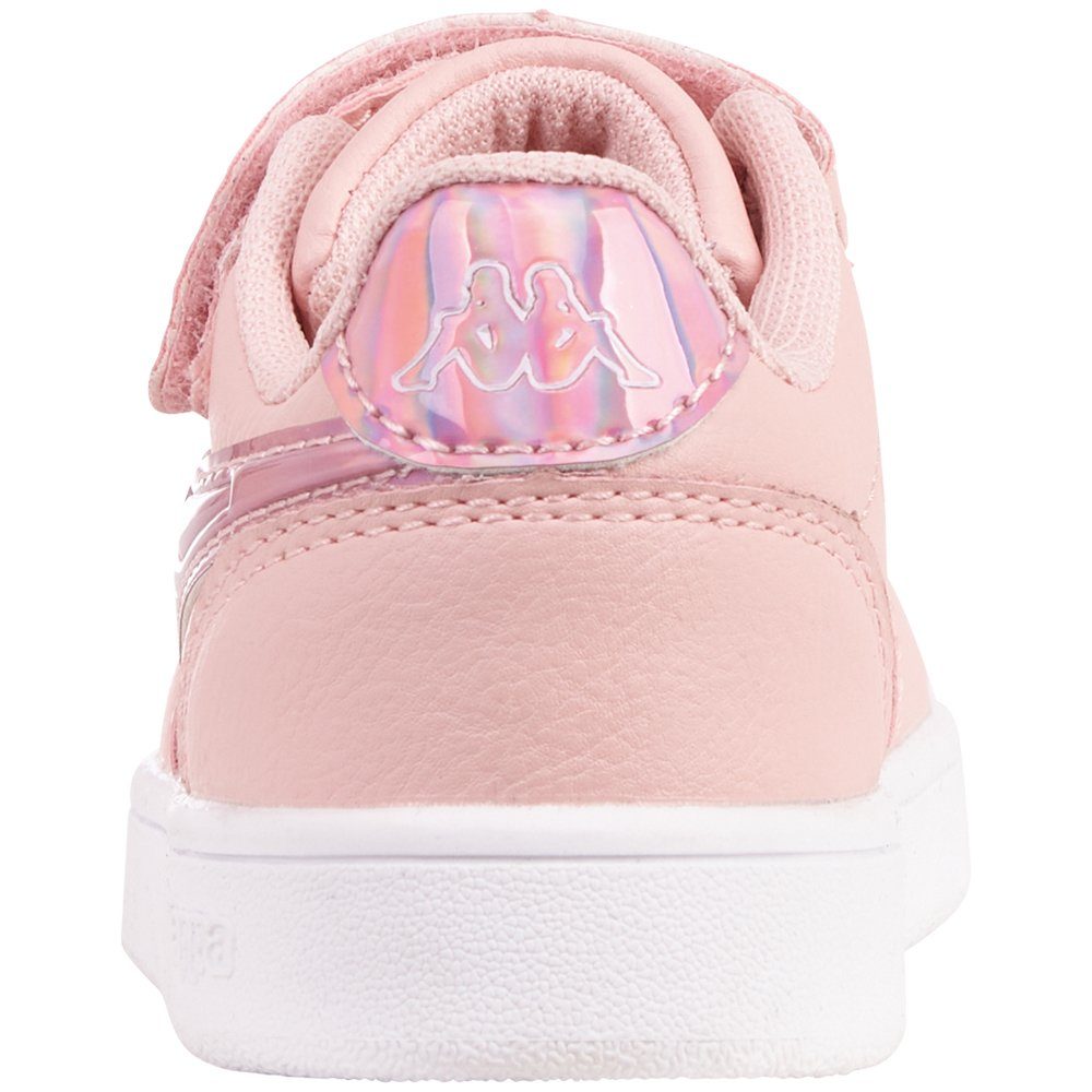 Sneaker Auszuziehen An- Kappa leicht & besonders rosé-white