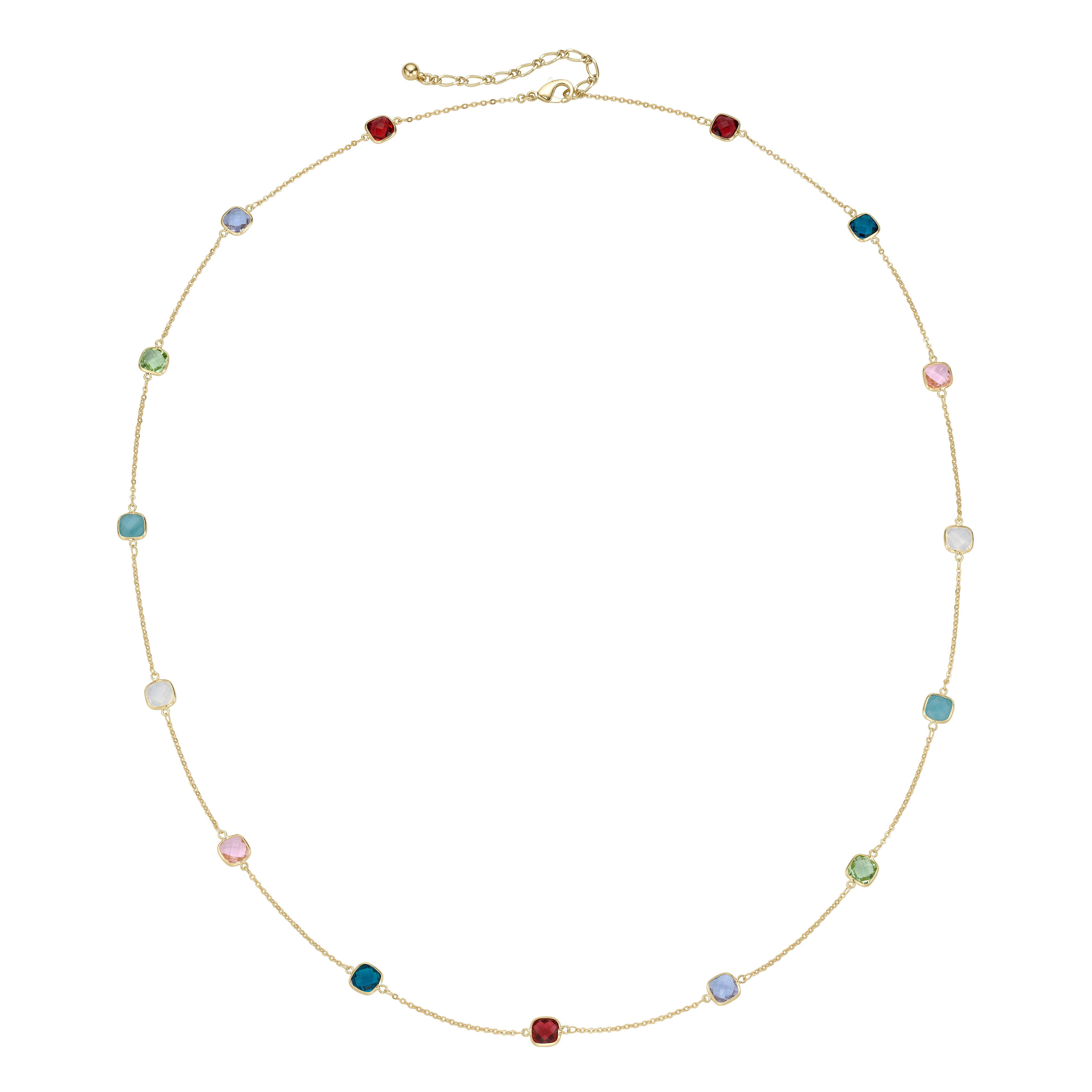 Firetti Collier Schmuck Geschenk Halsschmuck Halskette, mit Kristallstein