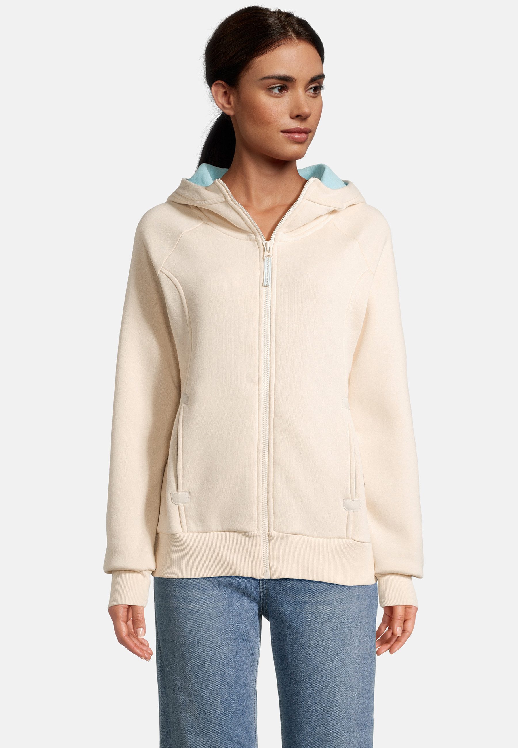 salzhaut Sweatjacke KÖNNENK Damen Leicht tailliert günstig online kaufen