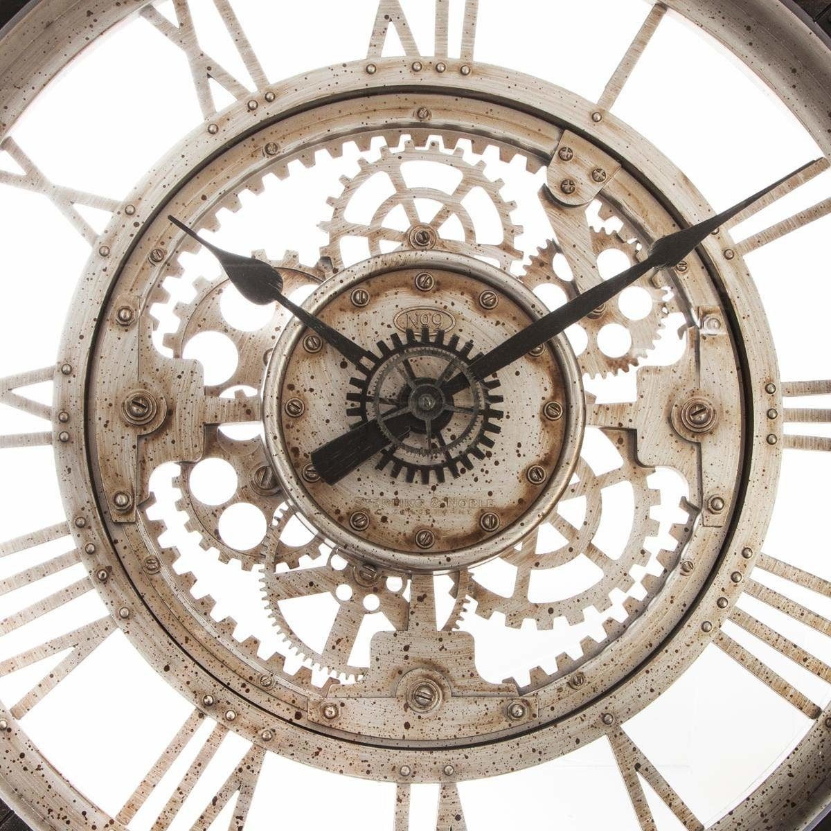 Atmosphera Créateur d'intérieur Wanduhr Wanduhr, industrieller Stil, Atmosphera Créateur d'intérieur Ø61,5 cm
