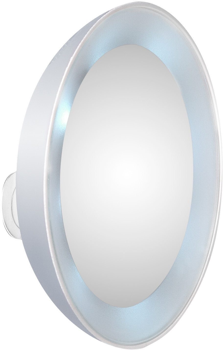 TWEEZERMAN Kosmetikspiegel, 15-fach Vergrößerung mit LED-Beleuchtung, Schminkspiegel