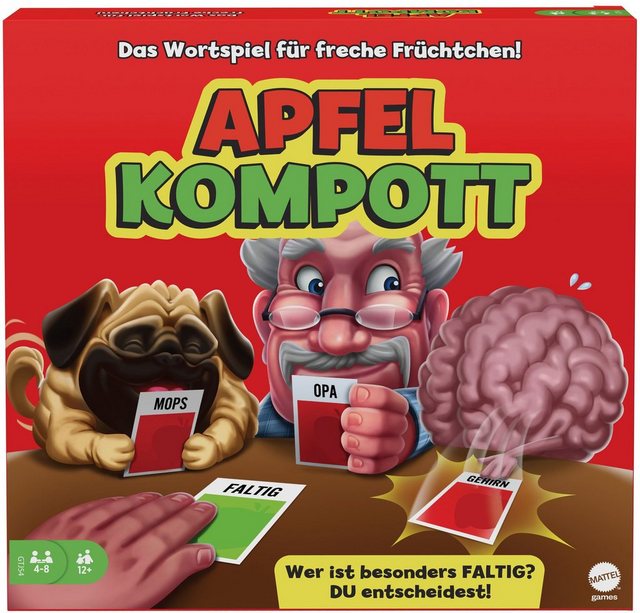 Image of Mattel games Spiel, »Apfelkompott«