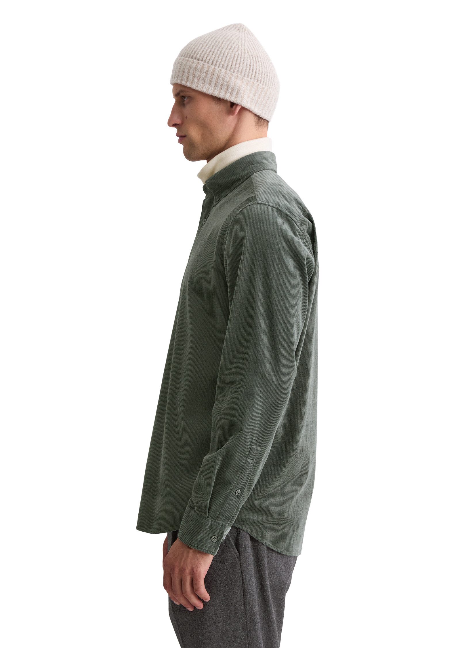 Marc O'Polo Langarmhemd mit Button-Down-Kragen günstig online kaufen