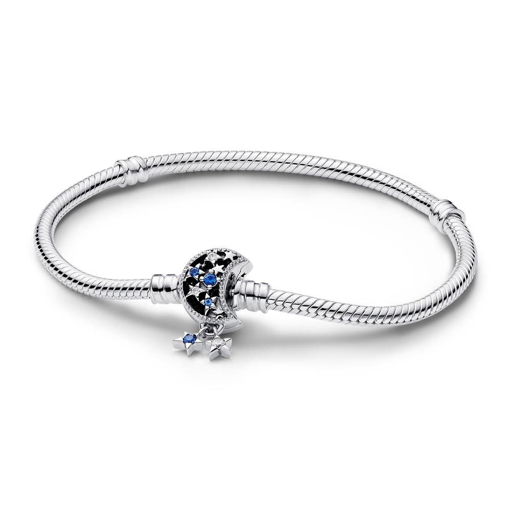 Gliederarmband Schlangenarmband von PANDORA für Damen aus Sterlingsilber, Zirkonia