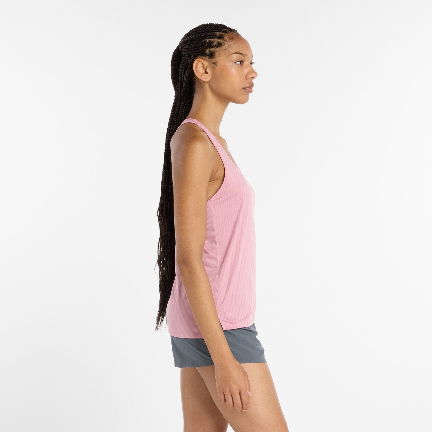 New Balance Tanktop Sport Essentials Tank Womens TOP-36325 mit Ringerrücken, ärmellos, aus Polyester, lockere Passform