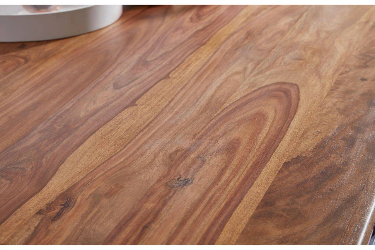 Braun Massiv-Holz AIMONE Sheesham tinkaro Esstisch Küchentisch