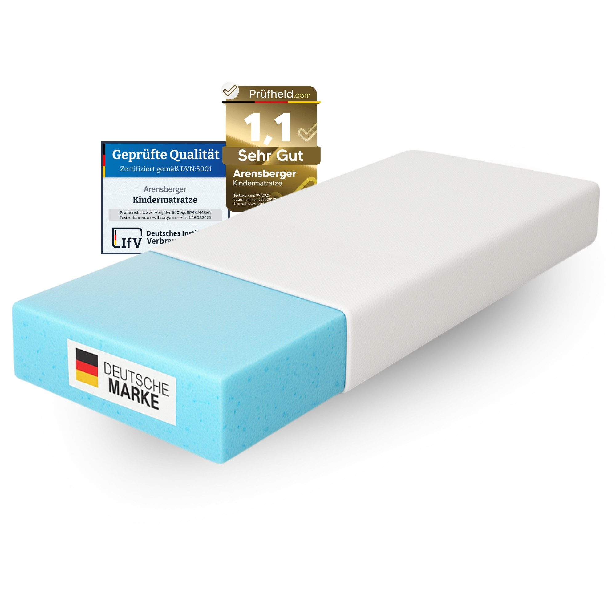 Babymatratze Kindermatratze Babymatratze NORA Bezug waschbar & abnehmbar, A günstig online kaufen