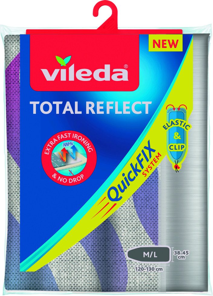 Vileda Bügelbrett Vileda Bügeltischbezug für Total Reflect Plus