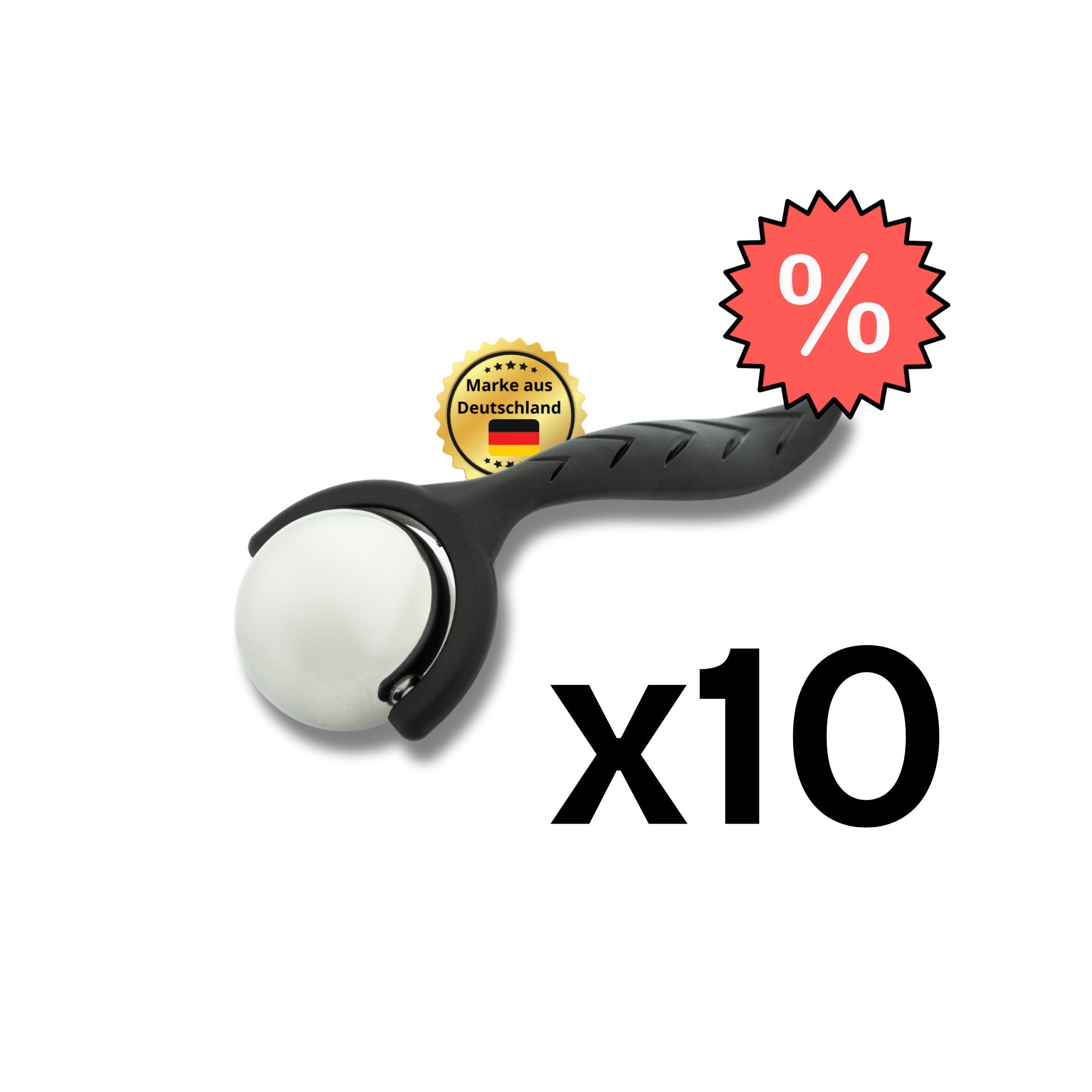Winch Massageroller Massageroller mit entspannender Wärme-/Kältetherapie-Funktion, 10-tlg., Massageroller mit Griff, Massageroller mit Wärme-/Kältefunktion