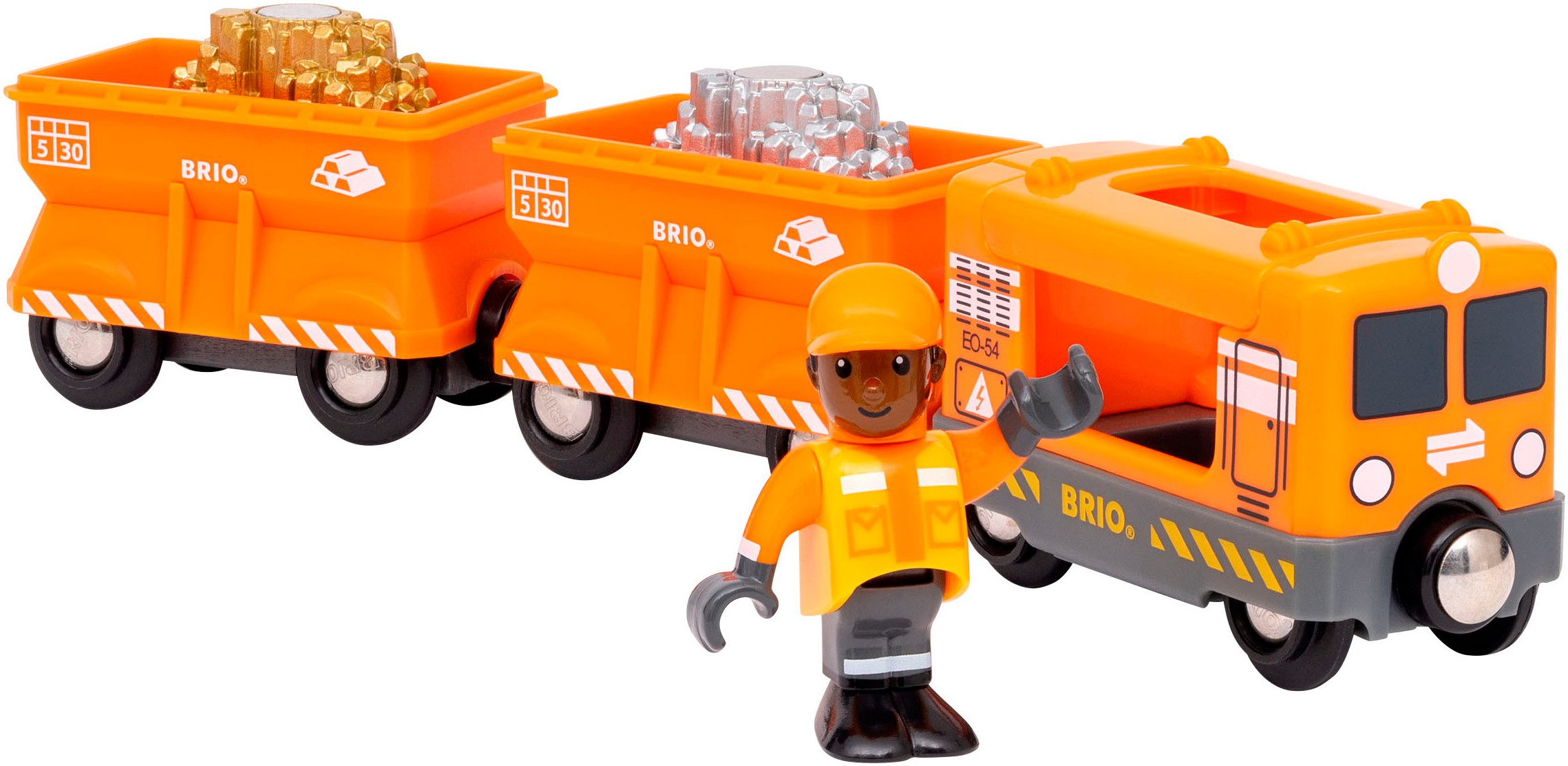 BRIO® Spielzeug-Eisenbahn BRIO® WORLD, Güterzug, (Set, günstig online kaufen