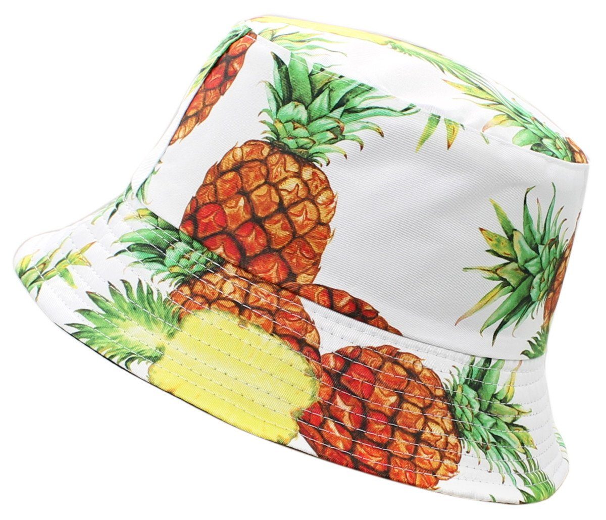 AMateschitz Fischerhut Unisex - Doppelseitig Reversibel - Faltbarer Sommerhut 55-58cm