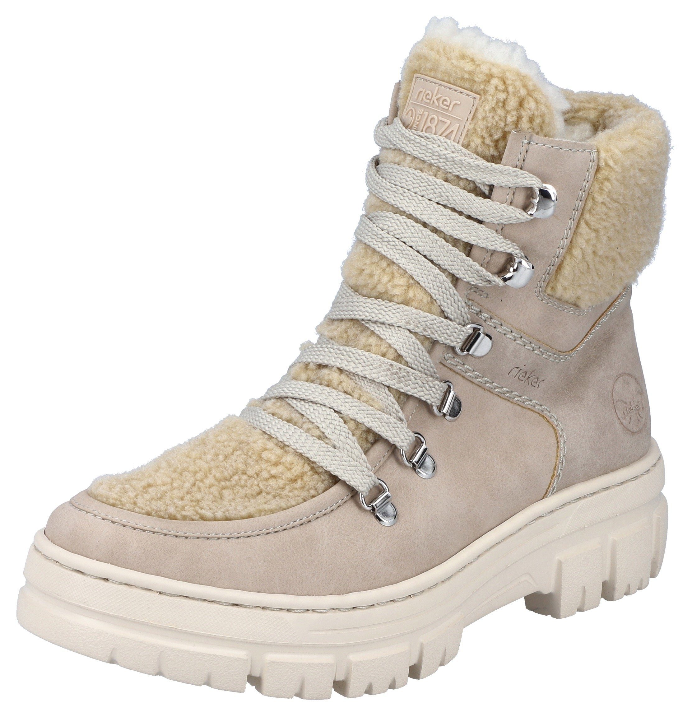 Winterboots Rieker mit Textileinlage herausnehmbarer