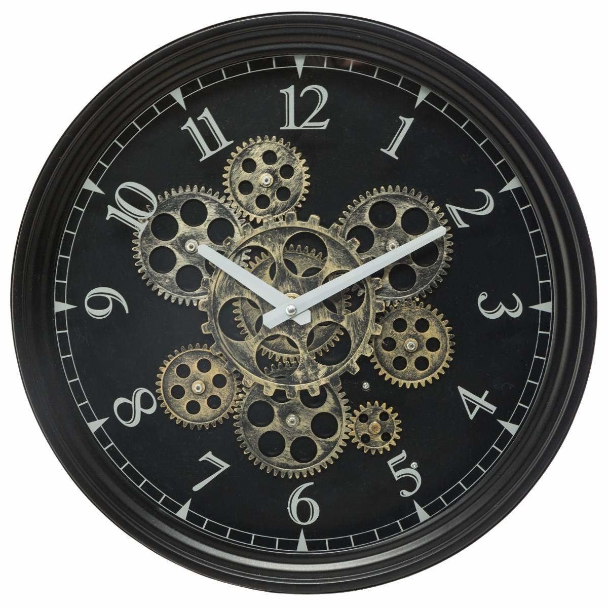 Atmosphera Créateur d'intérieur Wanduhr Wanduhr, mechanisch, Metall, luxuriös und Original, D37