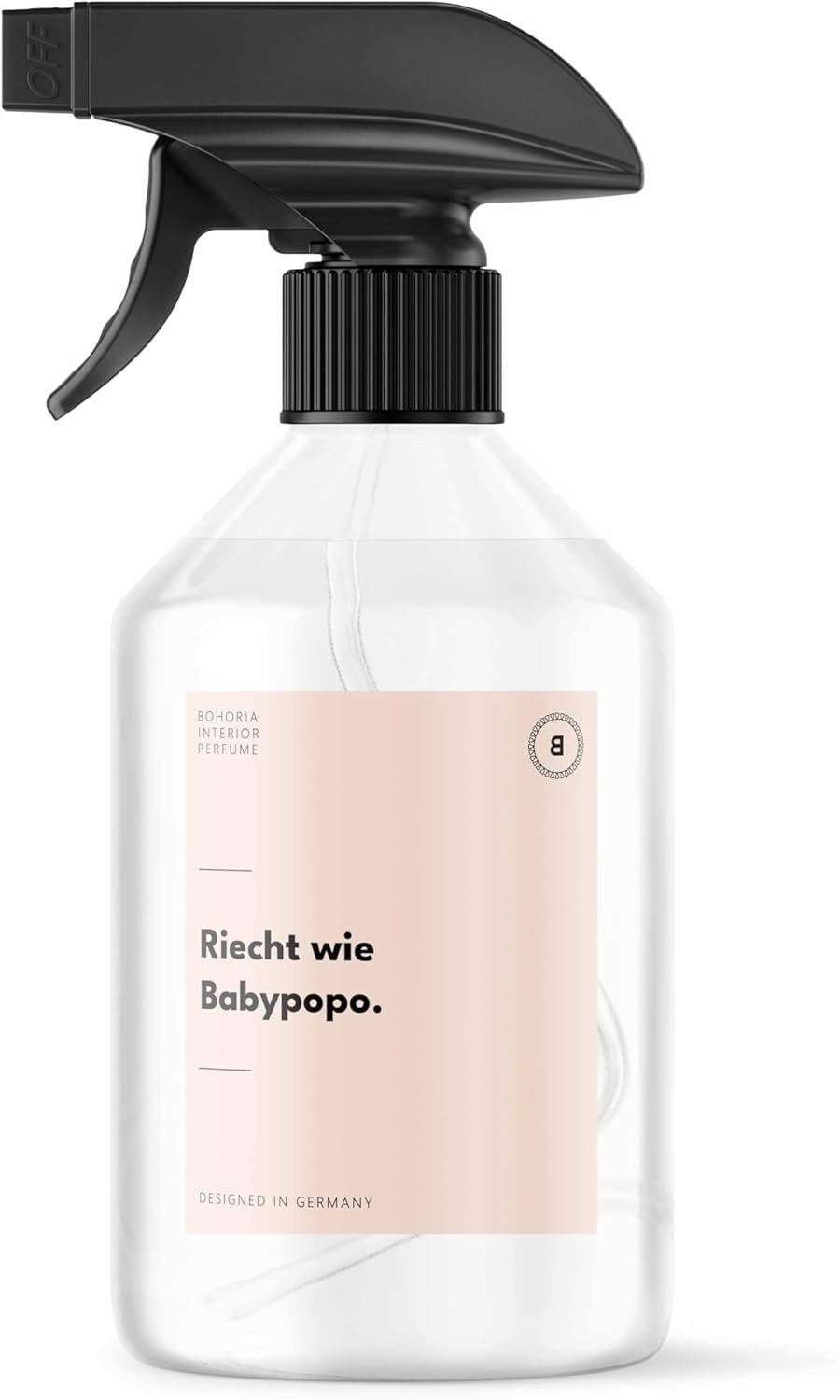 BOHORIA Raumduft Raumspray Baby Powder 500 ml