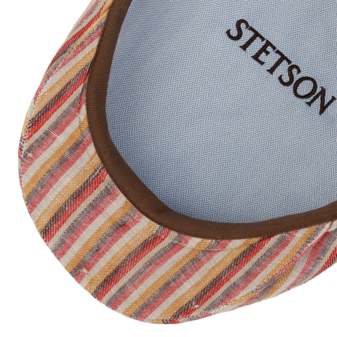 Stetson Flat Cap (1-St) Schirmmütze mit Schirm, Made in the EU