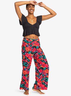 Roxy Strandhose Midnight Avenue - Bedruckte Hose mit weiten Hosenbeinen für Frauen