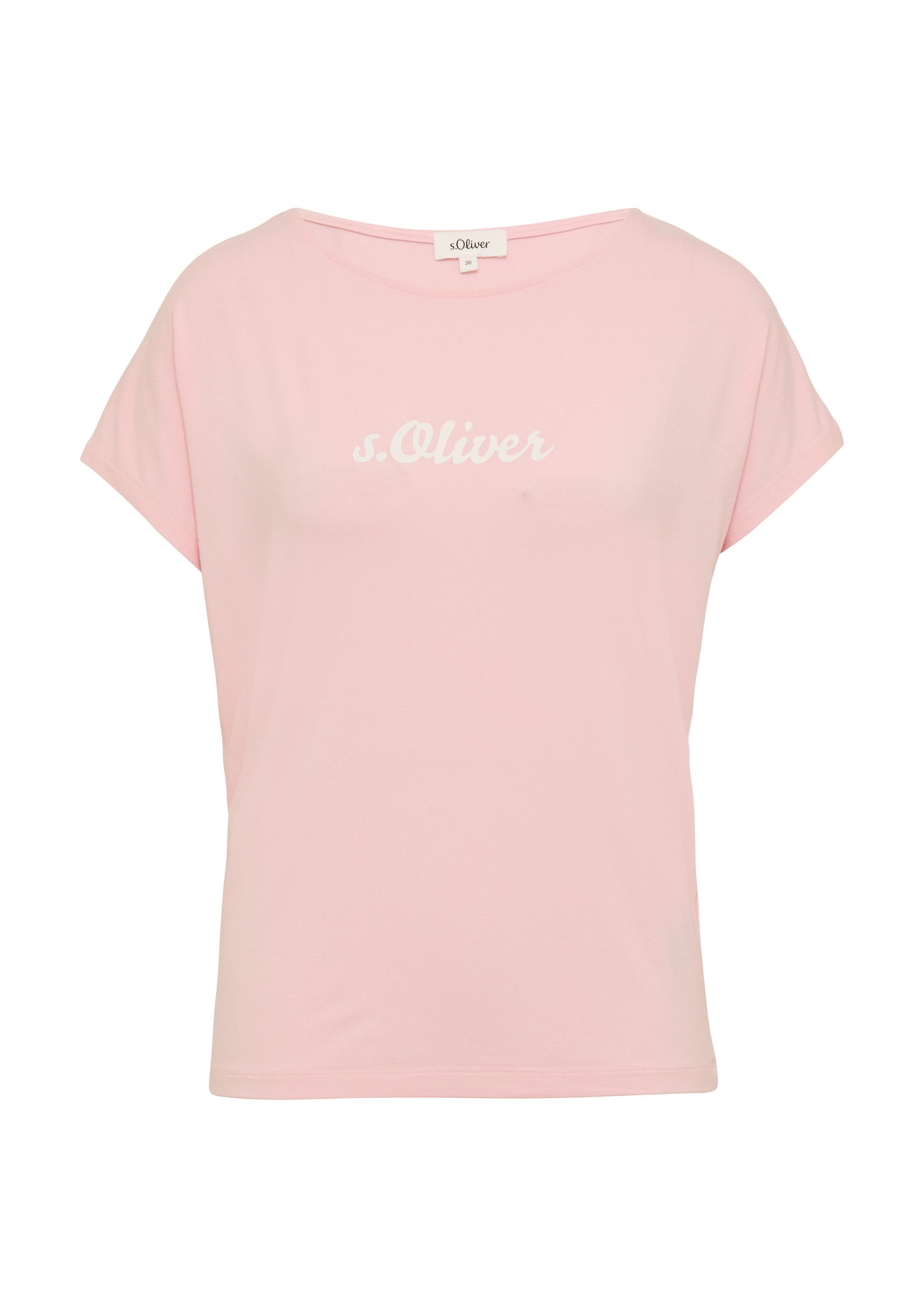 s.Oliver Kurzarmshirt T-Shirt (1-tlg) günstig online kaufen