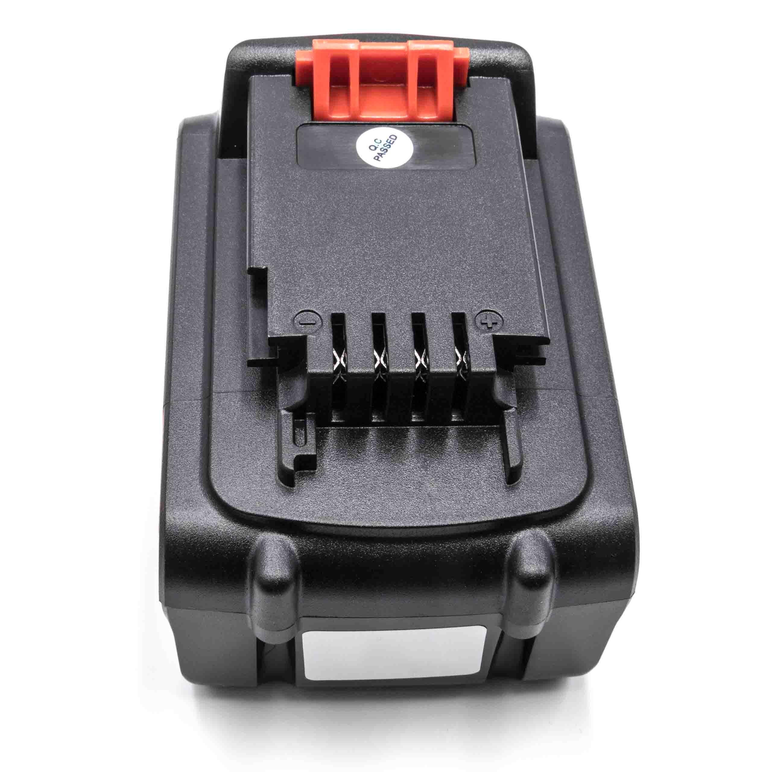 Akku passend für Kompatibel mit Black & Decker GTC1845, GTC1850L, GTC1845L, GTC18502PC, GTC18504PC Elektrowerkzeug (3000mAh, 18V, Li-Ion) 3000 mAh