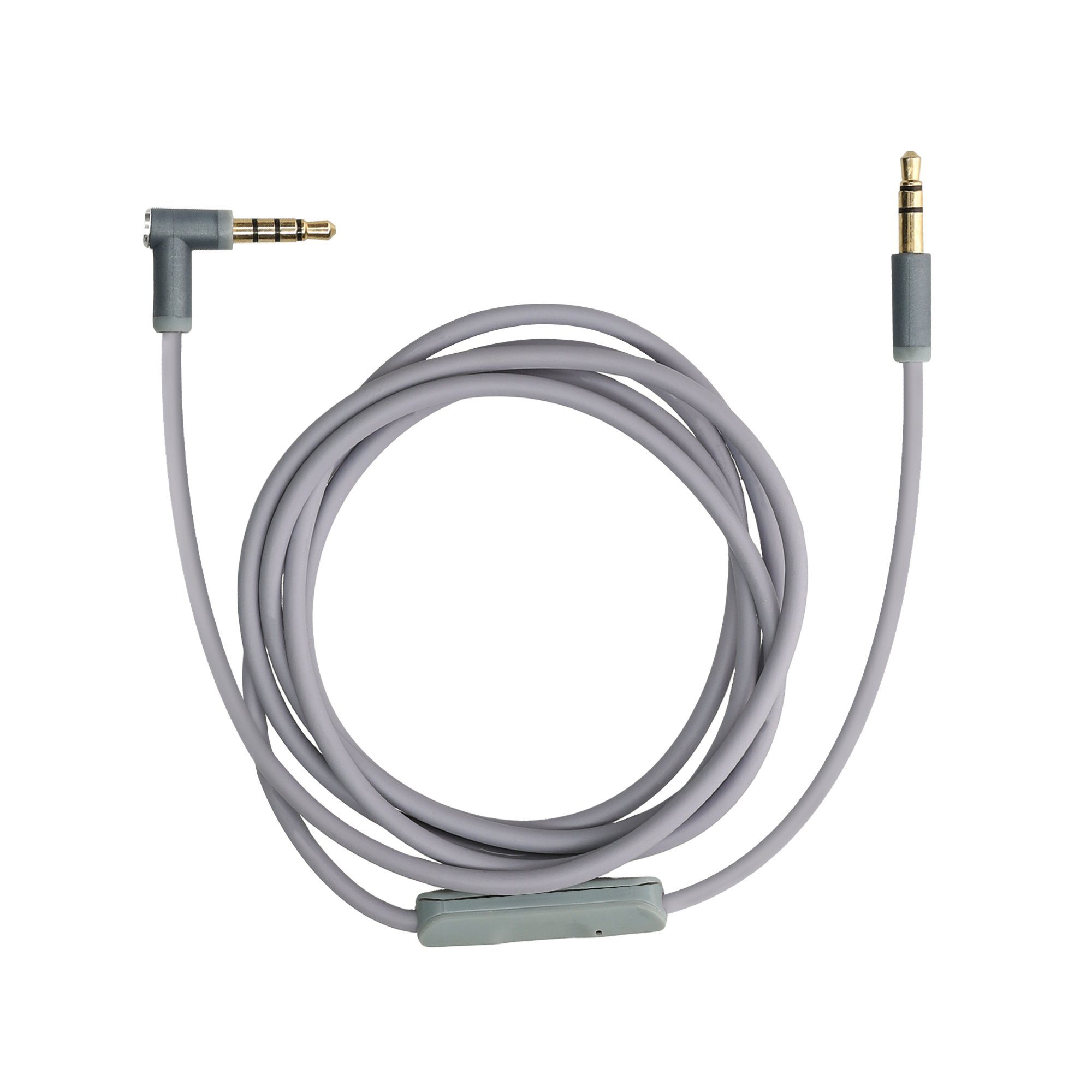 kwmobile Kopfhörerkabel für Beats Studio 3 / Solo 3 / Solo2 Audio-Kabel, (19.80 cm), Ersatz Kabel 140 cm Mikrofon Lautstärkeregler - 3.5mm Klinke