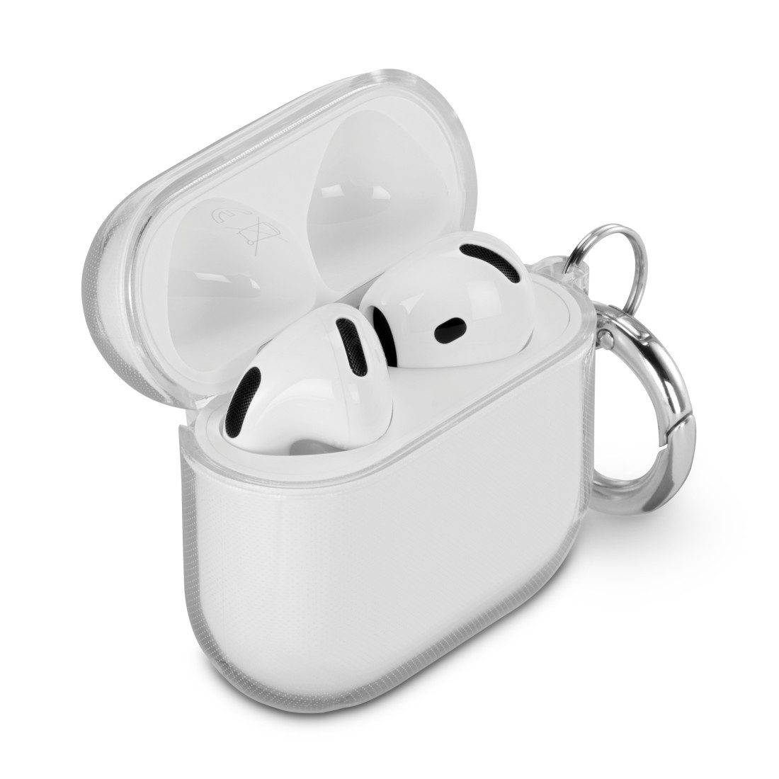 Hama Kopfhörer-Schutzhülle Schutzhülle "Always Clear" für Ladecase Apple AirPods 4