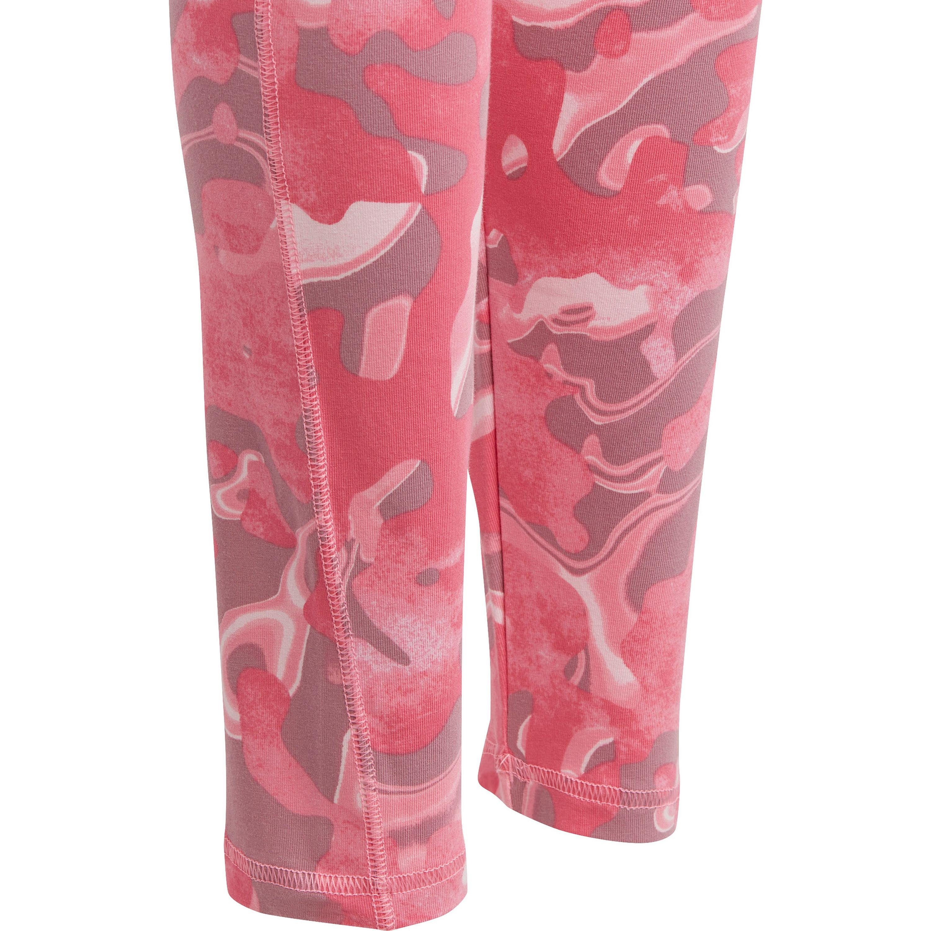 adidas Sportswear fusion-wonder clear AOP Leggings pink-orchid orchid