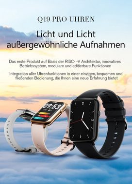 Bothergu Smartwatch (1.69 Zoll), Fitness Tracker Uhren,Pulsmesser Schrittzähler Aktivitätstracker