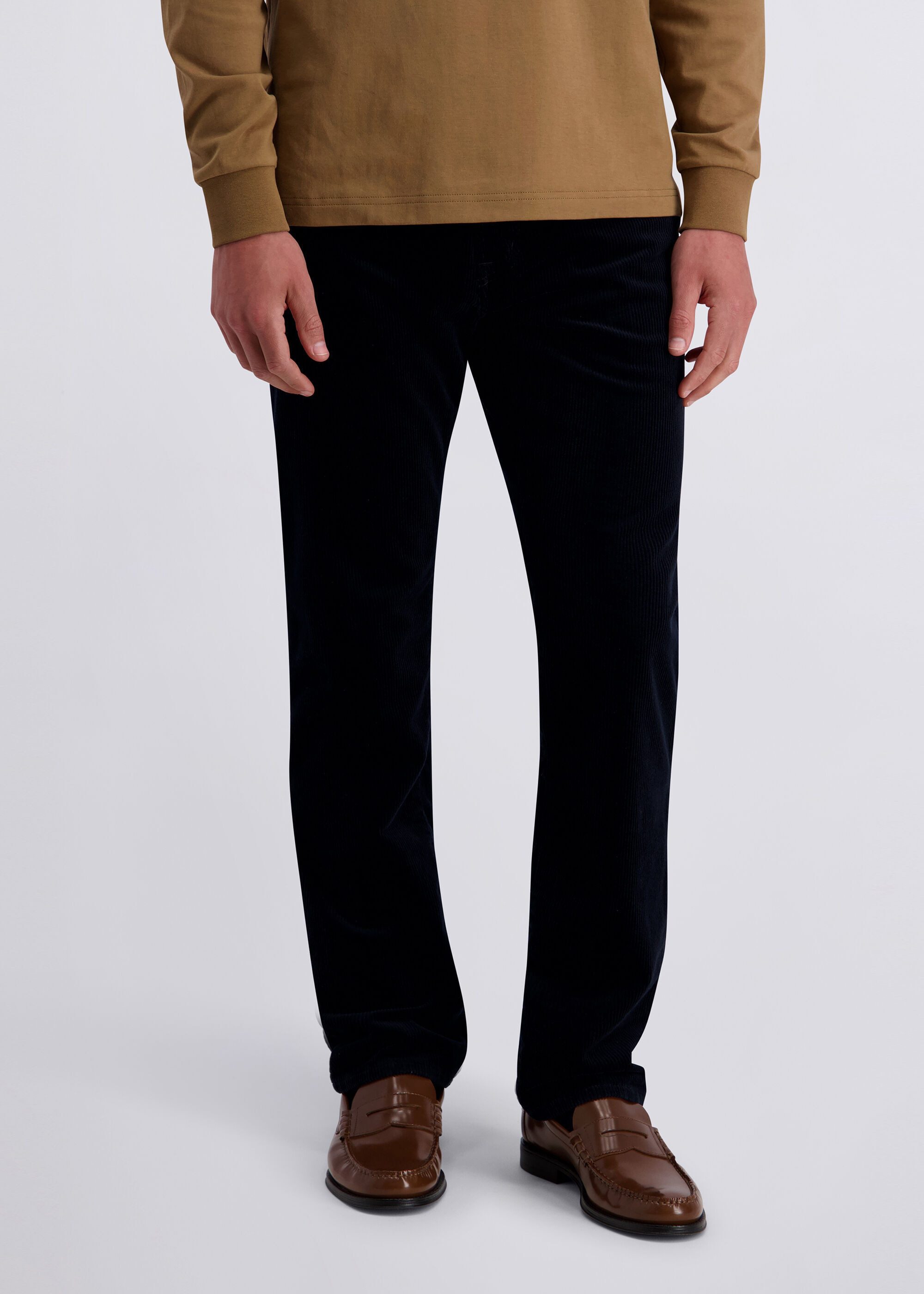 Pierre Cardin Cordhose Laval (1-tlg) mit Knopfverschluss