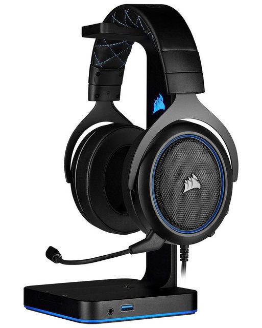 Corsair »HS50 PRO Stereo Blue« Gaming-Headset